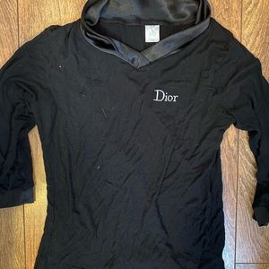 Black Dior shirt